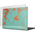 Turquoise and Orange Marble MacBook Pro 14in (2021-24) Case plus Skin